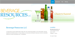 Desktop Screenshot of beverageresources.com