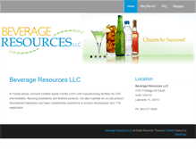 Tablet Screenshot of beverageresources.com